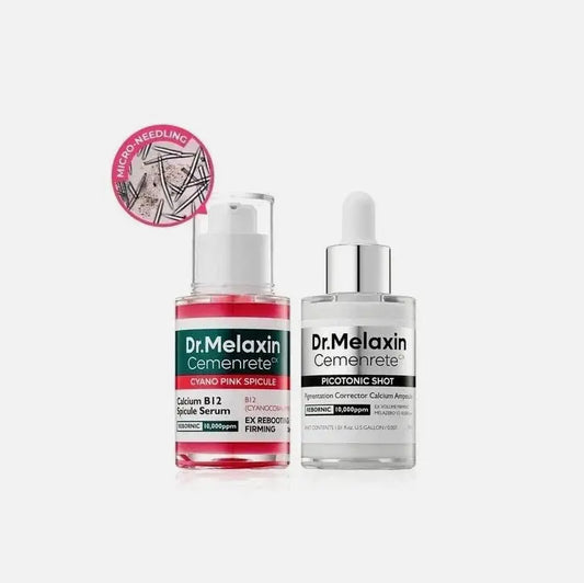 Dr.Melaxin Cemenrete Cyano Pink Spicule Serum with Calcium skin care Two set M msiltmsl-66 (0) visbiome