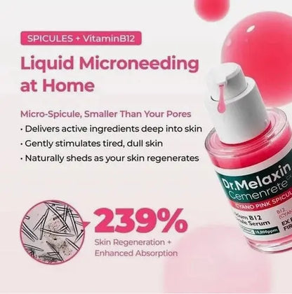 Dr.Melaxin Cemenrete Cyano Pink Spicule Serum with Calcium skin care Two set M msiltmsl-66 (0) visbiome